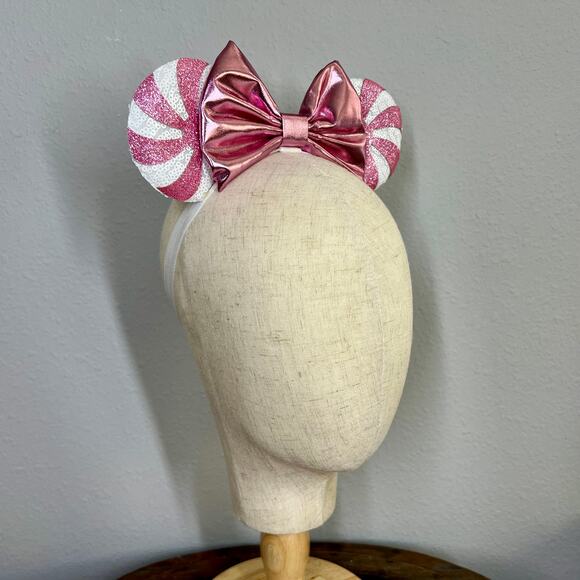 🎄 Sugar Plum Fairy Elastic Mouse Ears | Disney-Inspired Adjustable Headband - Picture 5 of 5